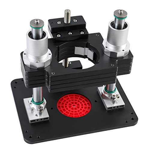 Zahyox Router Lift System Full Installation Set With 9-1/4" X 11-4/5" Aluminum Plate, Insert Ring, Hex Keys #TOP2