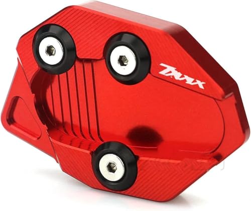 Extension béquille moto Yamaha TMAX 530 accessoires béquille latérale rouge
