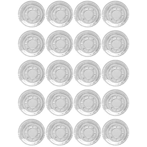 Amosfun 20 Stücke Einweg Aluschale Ei Tart Form Eierkuchenform Rund Aluminiumschale Alubehälter Alu Backform Kuchenform Auflaufform Cover