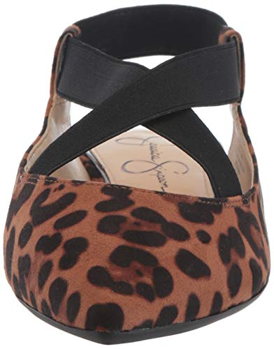 Jessica Simpson Womens Lurina Ballet Flat, Natural Leopard, 5 Us #TOP1