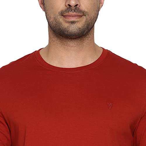Image of Van Heusen Men's Cotton Regular Fit T-Shirt