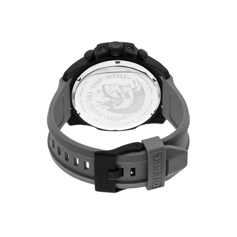 Diesel Chief Series orologio da uomo, movimento cronografo con cinturino in silicone, acciaio inossidabile o pelle