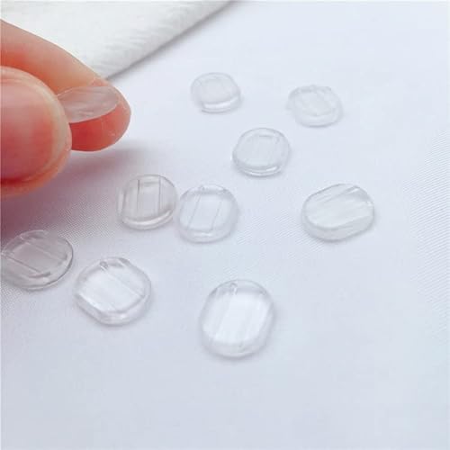 24 Clear Comfort Pads Earring Cushion For Clip On Earrings #TOP5