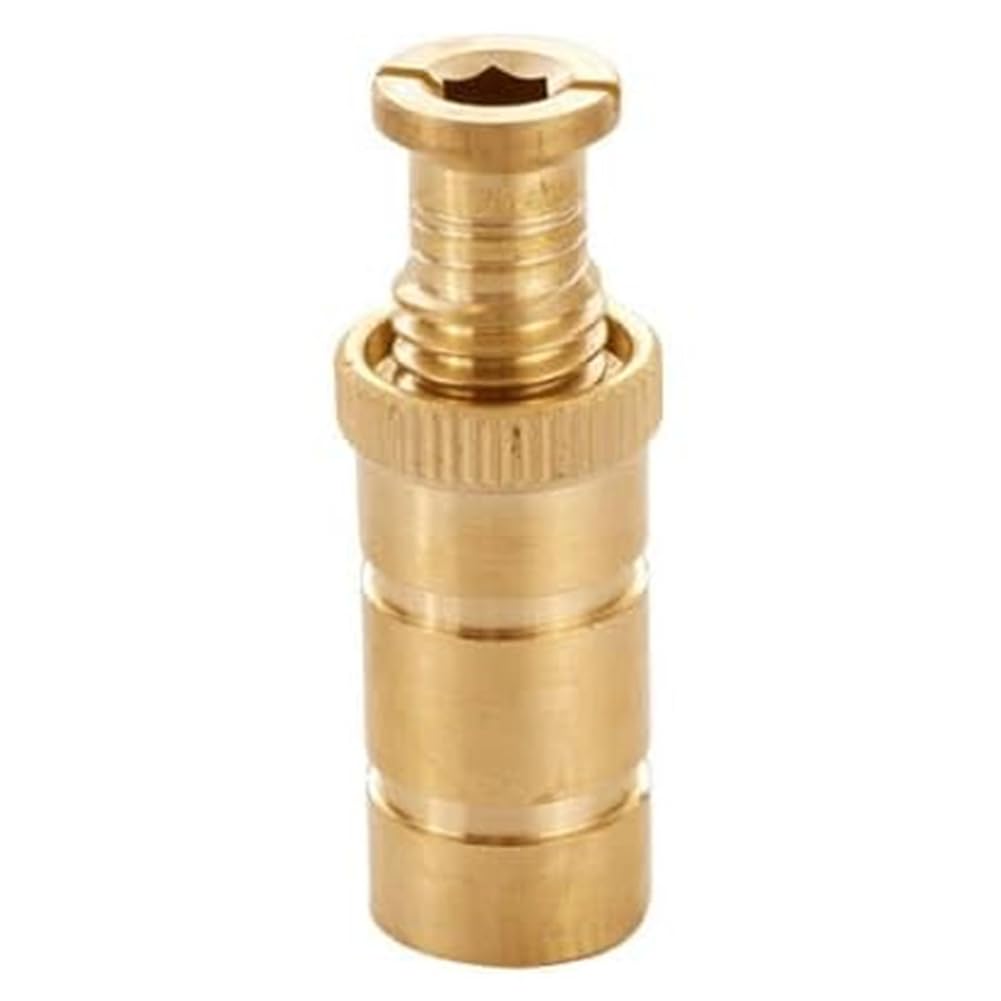 Aundhegrtt 20pcs Pool Safety Cover Brass Anchors 20 Brass Pool Cover Anchors Screws Pool Safety Cover Anchor Replacement Kit Universal Size Fits Hole for Concrete and Pavers