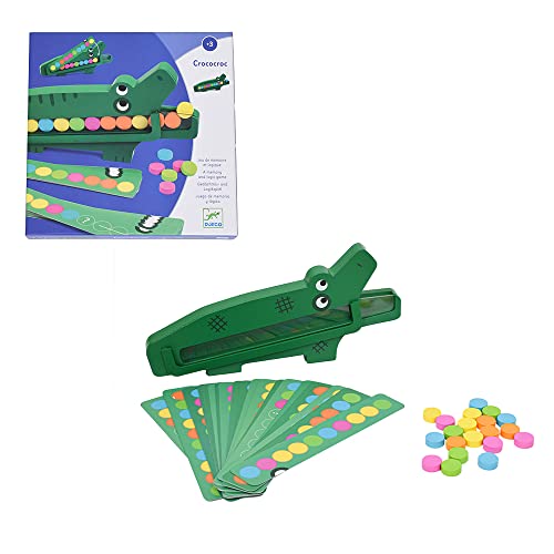 Jeu couleur et forme Djeco Crococroc