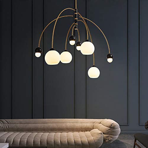 Lustre E27 nordique pour résoudre le manque de lumière en chambre - 2