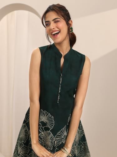 Image of Libas Red Printed Cotton Co-Ord Sets