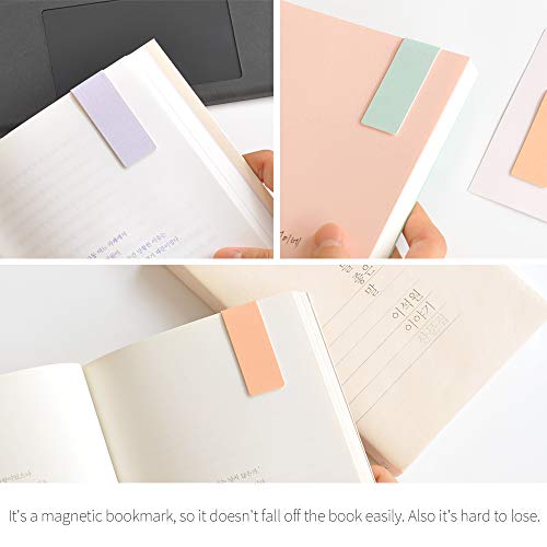 Monolike Magnetic Bookmarks Pastel + Ocean, 10 Pieces #TOP4