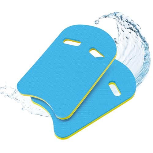biguphate Swimming Kickboard, 17x11.5in EVA Foam Kick Boards, 2 Pack Blue by biguphate - Used condition - US$15.10