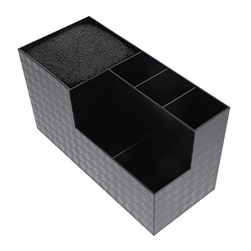 Baluue Hair Cutting Tool Organizer Barber Scissor Holder Hairdressing Holder Storage Box Slip Bottom