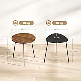 Zoom IMG-2 homcom set di 2 tavolini Zoom IMG-2 homcom set di 2 tavolini