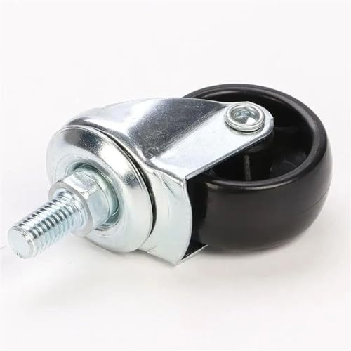 Roulette M8 pour portant à vêtements lot de 4 roues pivotantes 38mm