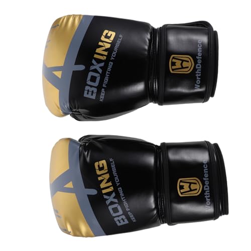 WHAMVOX ボクシングトレーニンググローブ メンズ用 スパーリングミット 通気性製 手首サポート付き キックボクシング ムエ 空手 練習用ジム