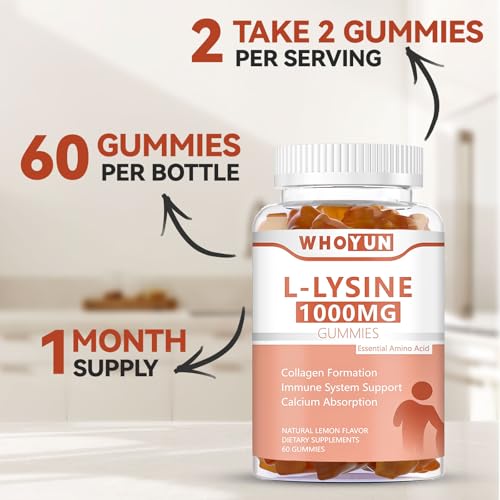 Whoyun LS-LMXX1P L-Lysine 1000Mg Gummies thumb #6