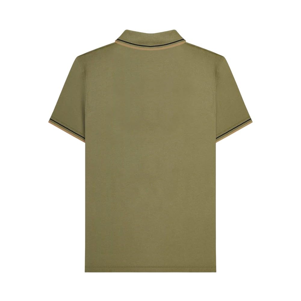 Lambretta Polo de manga corta para hombre con pata de gallo