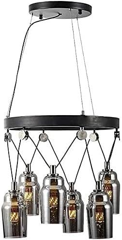 Chandeliers, Height-Adjustable Chandelier V-intage Chandelier Attic Creative Bedroom Lamp Hanging