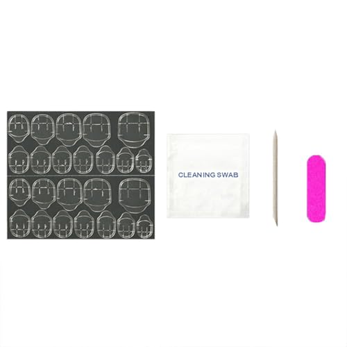 Image of Secret Lives New Pink Solid Color Press On Nails - Short Square Artificial Nail