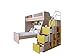 Produktbild Rengarenk Etagenbett NOVA Spring, 90x190 cm Matratze ohne Matratze
