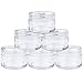 Beauticom 450 Pieces 20G/20ML Round Clear Jars with Screw Cap Lid for Scrubs, Oils, Salves, Creams, Lotions - BPA Free