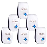 repelente de insectos electrico ★ Fácil de Instalar: Simplemente conecte el Pest Repeller a la toma de corriente verticalmente. Recomendamos para instalar el repelente ultrasónico a una distancia de entre 80 y 100 cm del piso para las plagas como mosquitos, o instalado 20-30cm encima del suelo para los roedores como ratones.