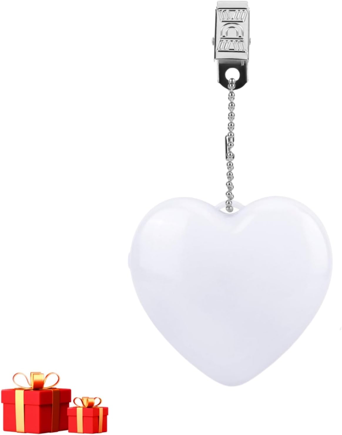 Rechargeable Purse Light Handbag Light,2.8" LED Bag Lights for Inside Purses with Automatic Sensor,Heart Shaped Purse Must Haves Accessories,Valentine's Day Gifts for Women,Girls,Mother