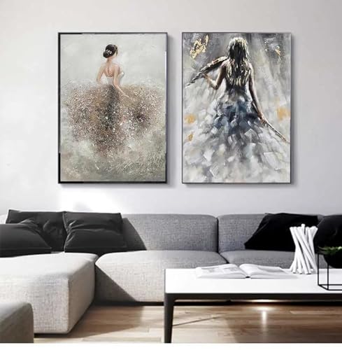 Peintures sur toile femme de dos KEBIA 40x60 cm art mural