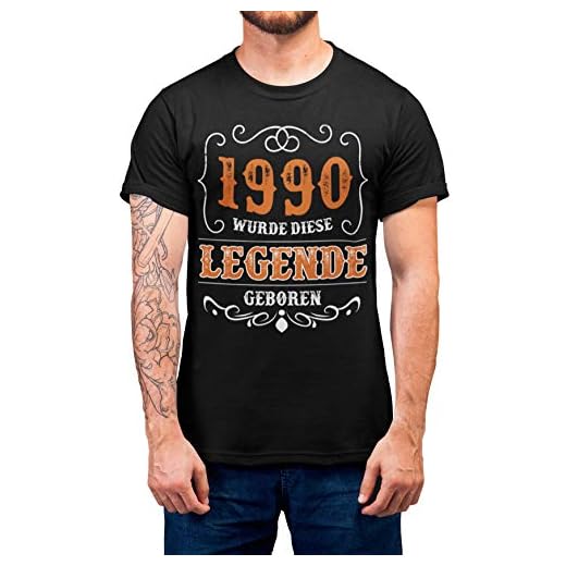 Män män t-shirt till 30-årsdagen 1990 år present till pappa
