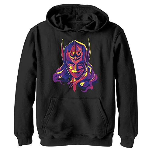 Sweat à capuche Thor Marvel pour enfant avec motif découpé héroïque