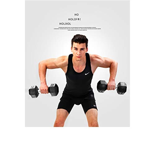 Dumbbells Hexagonal Dumbbell Men's Home Fitness Apparatuur 20kg Gym Commercial Asian Bell Set Halterset - Afbeelding 5