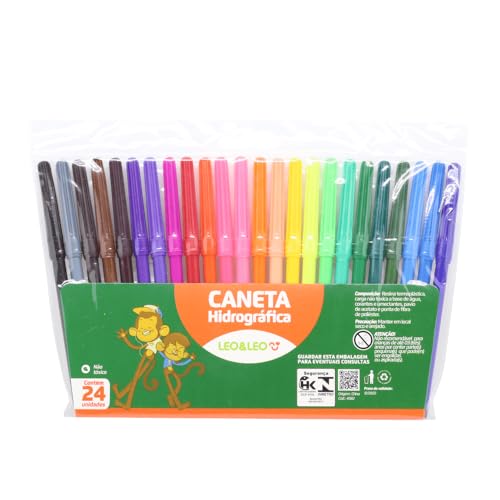 HIDROCOR 24 CORES PCT/12 ESTOJOS LEOELEO