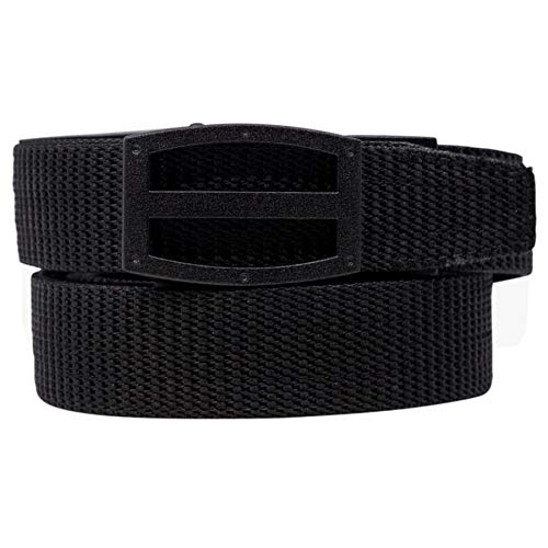 Nexbelt Ratchet Technology EDC Titan Black PreciseFit Nylon Gun Belt for Concealed Carry Unisex