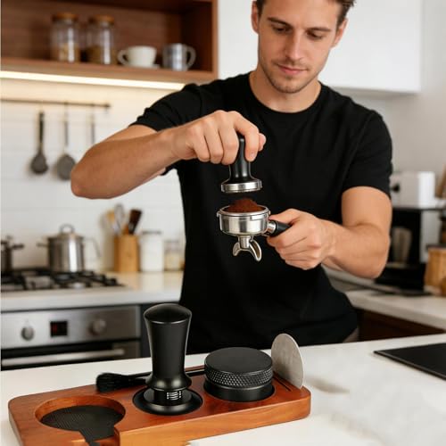 Distribuidor de espresso para solucionar la extracción irregular del café 4