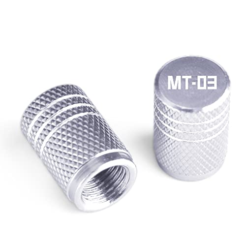 BUNCC Motorrad Rad Reifen Felgen Ventilschaftkappen Abdeckungen CNC-luftdichte Abdeckung für Yamaha MT-03 MT03 mt 03 2015-2021 2020