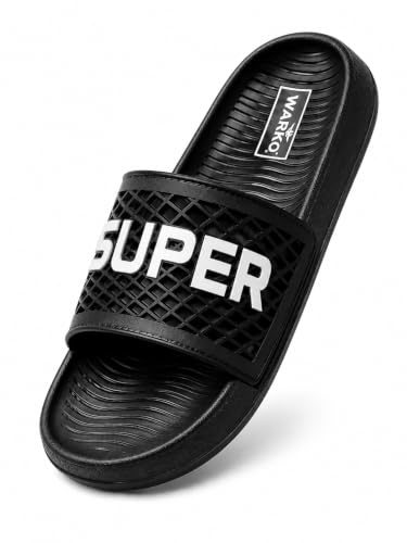 Image of WARKO Slippers For Men | Stylish Chappal For Boys | Soft Cushioned EVA Slides Slipper | Casual FlipFlop Daily Wear Footwear | Indoor Outdoor Use