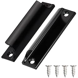 Pinsheng Tiradores Puertas 2 Piezas Tirador de Puerta de Balcón, Tirador de Puerta Corredera, Manijas Para Puertas Aluminio para Puertas, Ventanas, Armarios, Correderas, Cajones