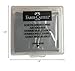 Faber-Castell Large Kneaded Art Eraser Grey Artist Drawing Art Pencil Eraser with Casing [Pack of 4] + 1 Faber-Castell Sharpener