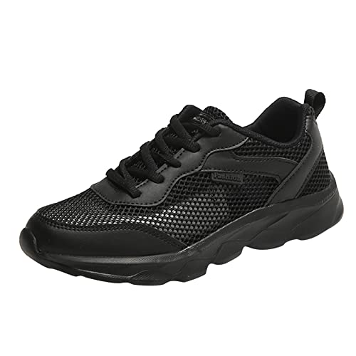 Zapatillas deportivas para mujer, ligeras, cómodas, para el tiempo libre, zapatillas baratas para mujer, zapatillas de correr baratas, zapatos negros, zapatos muy cómodos para mujer, zapatos