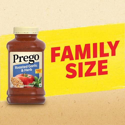 Image of Prego Roasted Garlic and Herb Pasta Sauce, 45 oz Jar