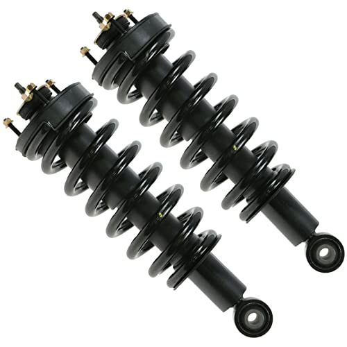 Image of TRQ Front Strut and Spring Assembly Set 2 Piece | For 2003-2011 Ford Crown Victoria 03-11 Mercury Grand Marquis 03-04 Marauder
