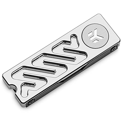 EKWB EK-Quantum Convection M.2 NVMe finition nickel élégante pour refroidir votre SSD avec style