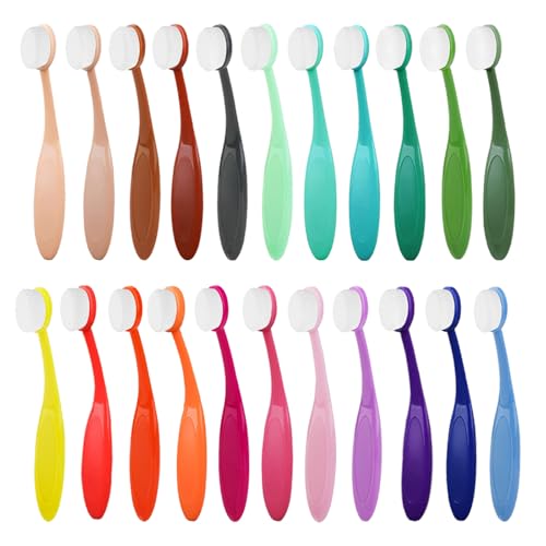 Yoseng 22 Pcs Small Ink Blending Brushes Set for Card Making, 0.5