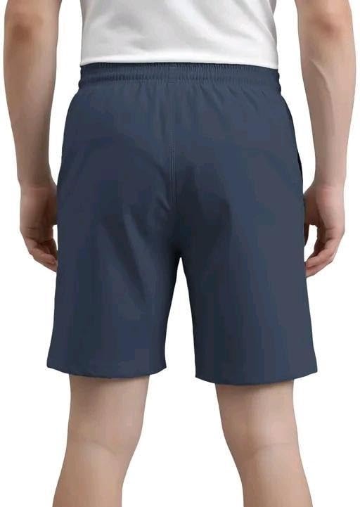 Image of Pack of 2 Stylish Basic Men's Sports Shorts | Regular Fit Active Half Pants