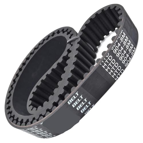 Courroie de distribution HTD 8M en caoutchouc renforcé pas de 8mm pour moteurs et machines
