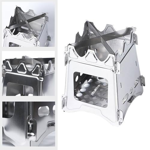 Poêle à bois pour cuisine extérieure, l'alternative portable et pliable - 2