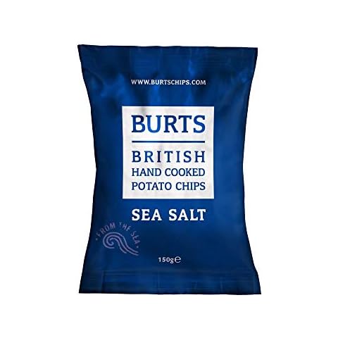 10 x Burts Chips Sea Salt 150g Cover