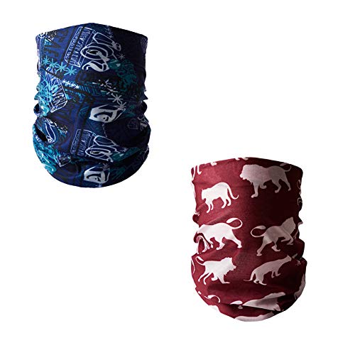 Cyzlann Face Scarf Mask Neck Gaiter Sun Protection For Women and Men (mix2-A)