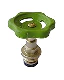 absperrventil 3/4 zoll messing schrägsitzventil mit entleerung Ausführung: 3/4 Zoll (26,44 mm)