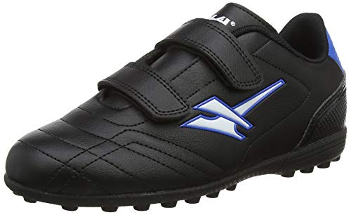 Gola Gola Magnaz Vx Twin Bar Scarpe da calcio Bambino, Nero (Black/Blue Blue), 27 EU (9 UK)