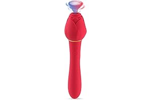 Vibrating Sex Toy for Women: Sucking-Rose Clitoris Sucker Vacuum Stimulator