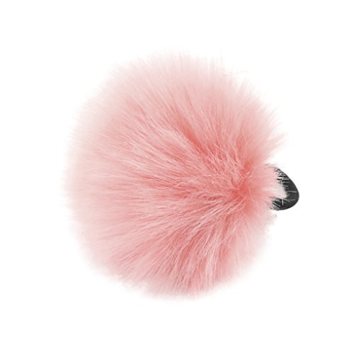 Medius fashion Feather Ball Shape Ponytail Holder Hair Band Tie Headband Hair Rope Pink by Medius